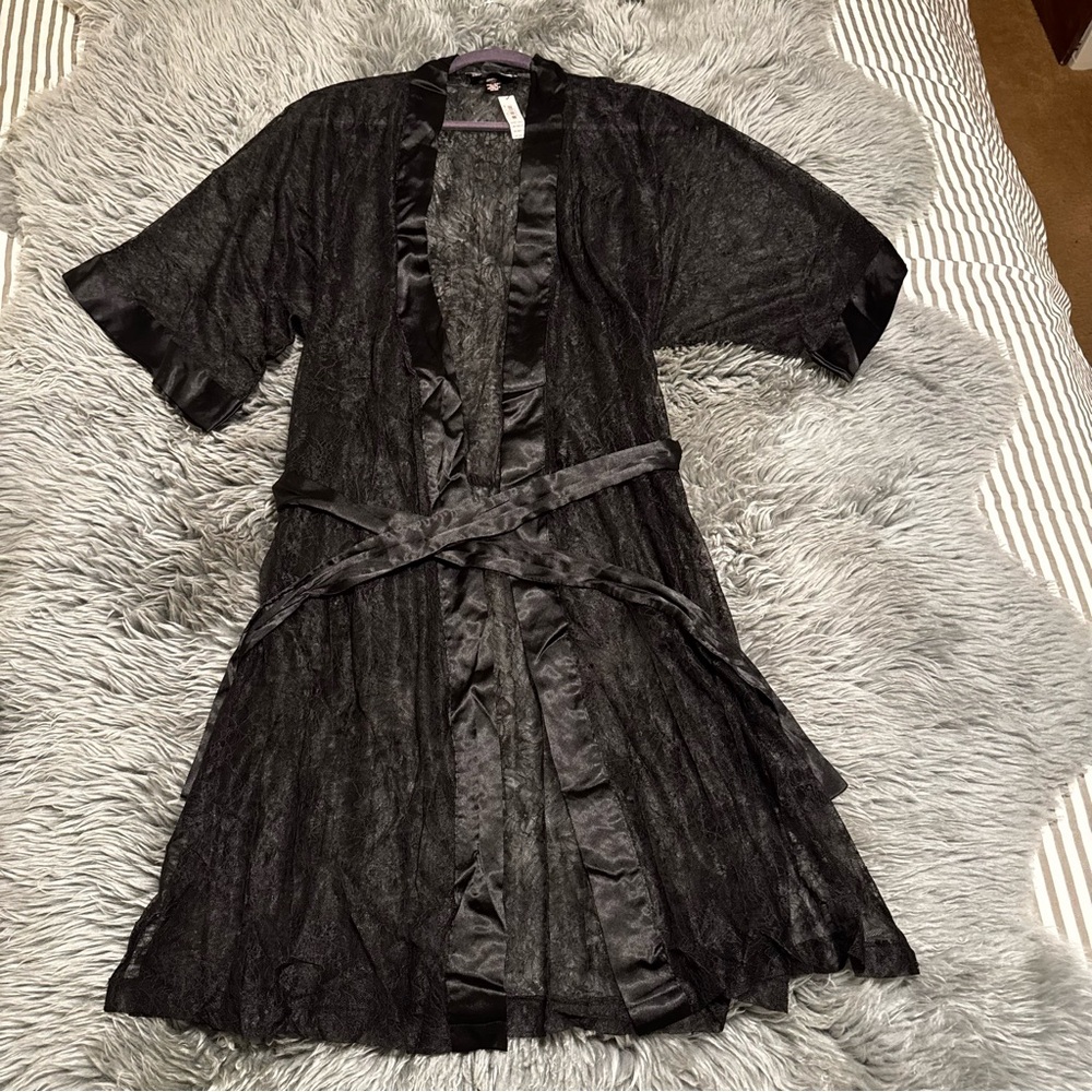 Victoria’s Secret Lace Lingerie Robe